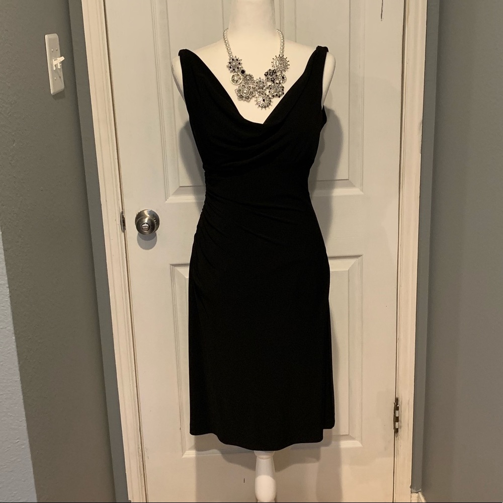 WHBM black dress